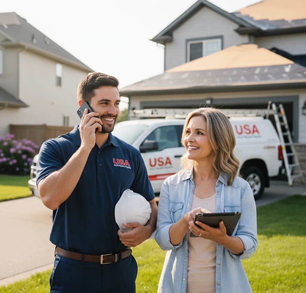 USA Roof Repair Experts customer support in Ogden